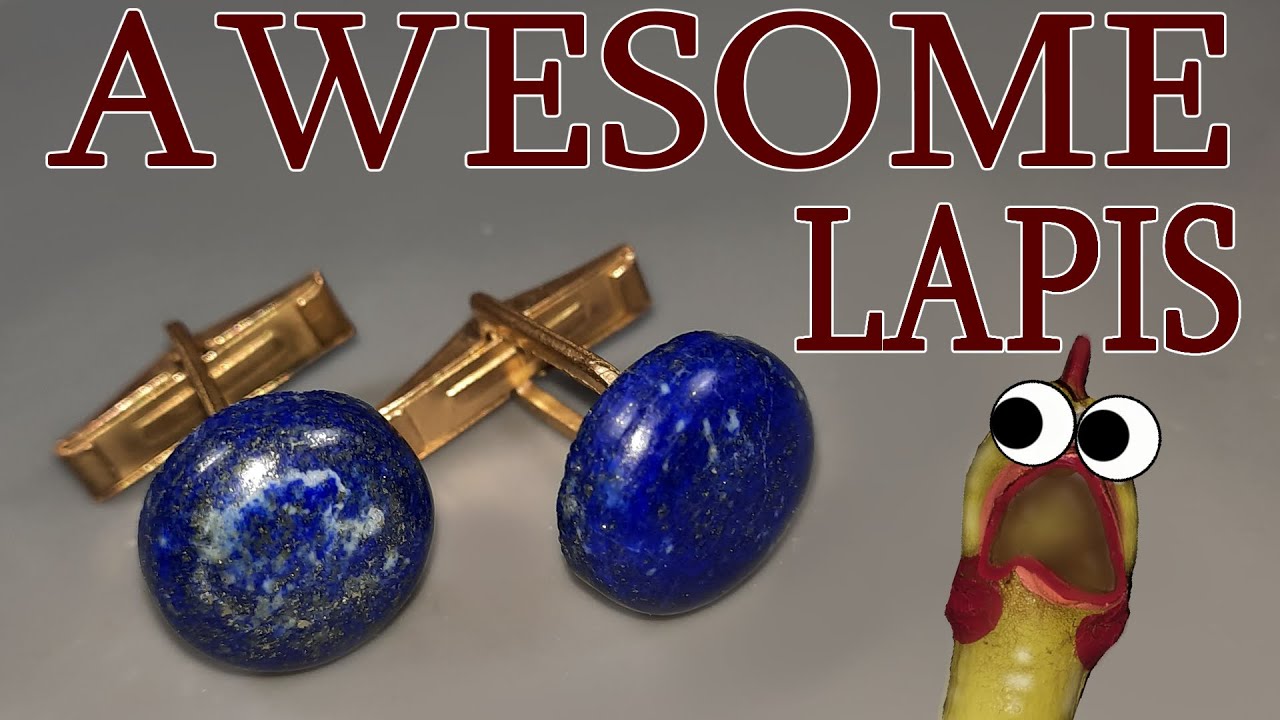AWESOME Lapis Cufflinks! YouTube