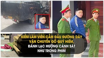 Kiểm lâm viên cầm đầu đường dây vận chuyển gỗ quý hiếm, đánh lạc hướng cảnh sát như trong phim