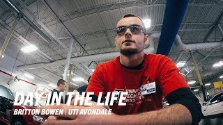 Day in the Life: UTI Automotive & Diesel Tech Student Britton Bowen  Universal Technical Institute