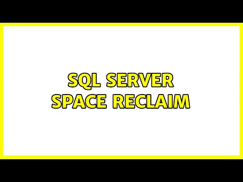 SQL Server Space