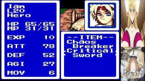 Shining Force Final Conflict with 40 Levels Comparison