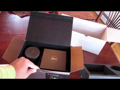 Leica 21mm f1.4 asph Summilux wide angle lens unboxing