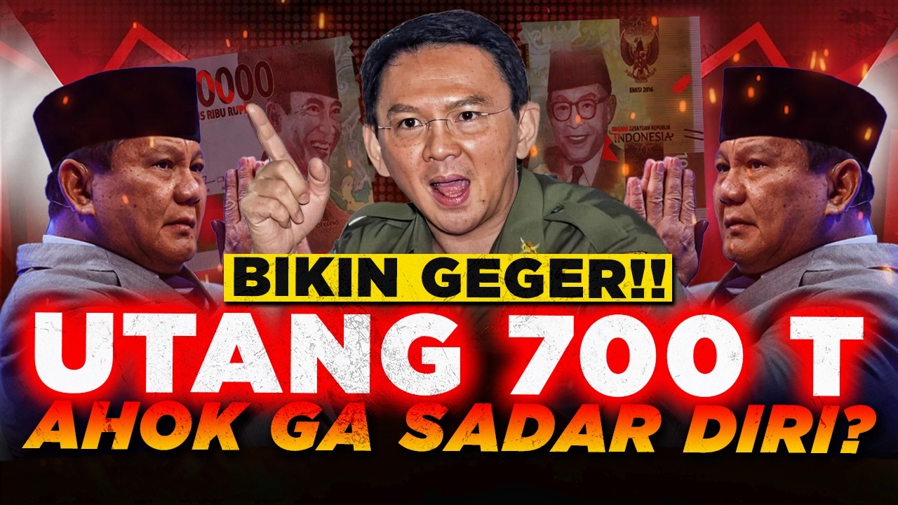 BEBAN UTANG RI 9000 TRILIUN!! Ahok: Indonesia Bisa JATUH?