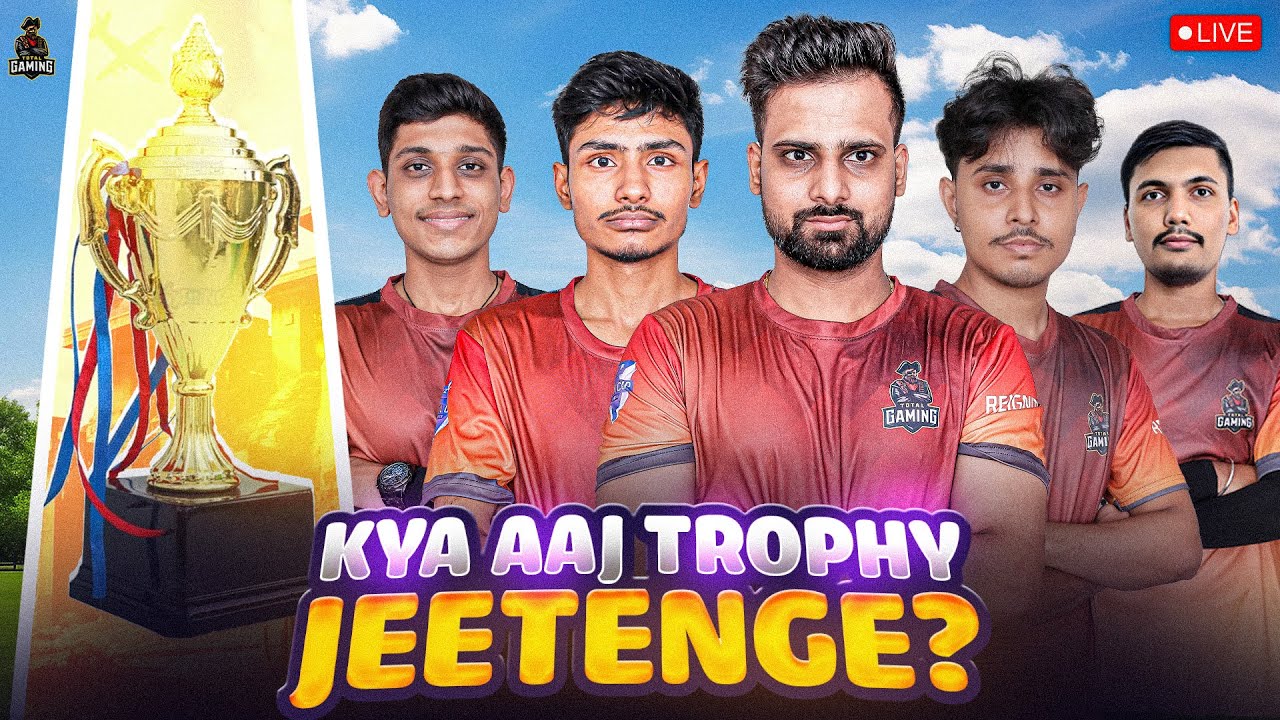 CAN WE WIN ANOTHER TROPHY? LIVE WITH TOTAL GAMING ESPORTS | FOZYAJAY |