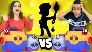 QUEM VAI PEGAR A AMBER PRIMEIRO? DUELO DE ABERTURA DE CAIXAS CRAUDIU vs CRISTINA | Brawl Stars