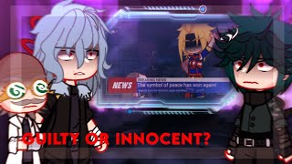 “Guilty or Innocent?” | Villain Deku Au | Gacha meme | Read pinned comment | Original Idea