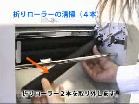 紙折機（紙折り機）】全自動紙折機〈LF-871N〉〈LF-851N〉メンテナンス