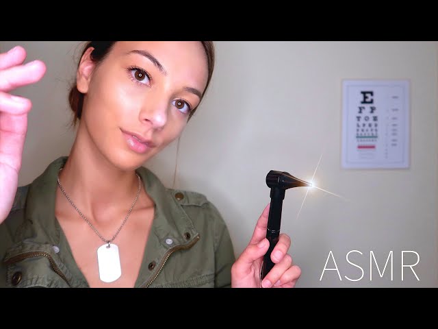 ASMR | 🪖Army Medic Roleplay 🩺TINGLY Checkup and Nerve Exam