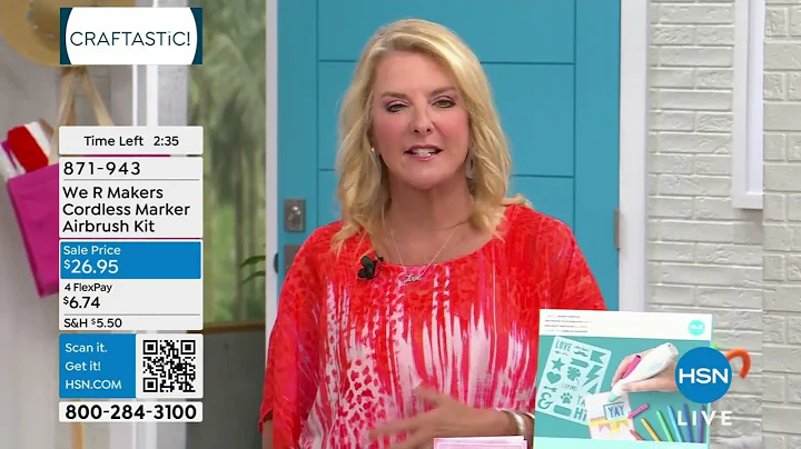 We R Makers Cordless Marker Airbrush Kit