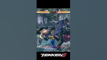 Smooth attacks and even smoother dodges  #shorts #tekken8 #kingtekken #shortsfeed #viral