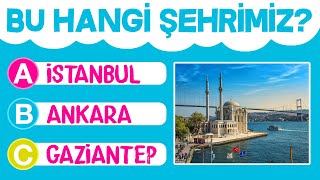 FOTOĞRAFLI ŞEHİR BULMACASI : Türkiye'nin Şehirlerini Bul - Eğlenceli Bulmacalar Serisi | Bul Bakalım