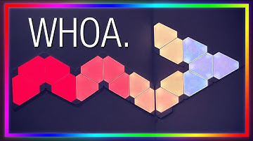 The Coolest Smart Lights Ever? (Nanoleaf Aurora)
