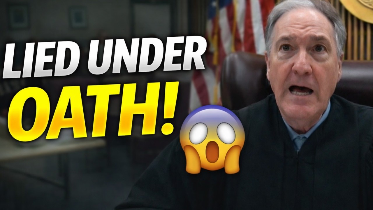 Caught Lying Under Oath — Judge Snaps Instantly