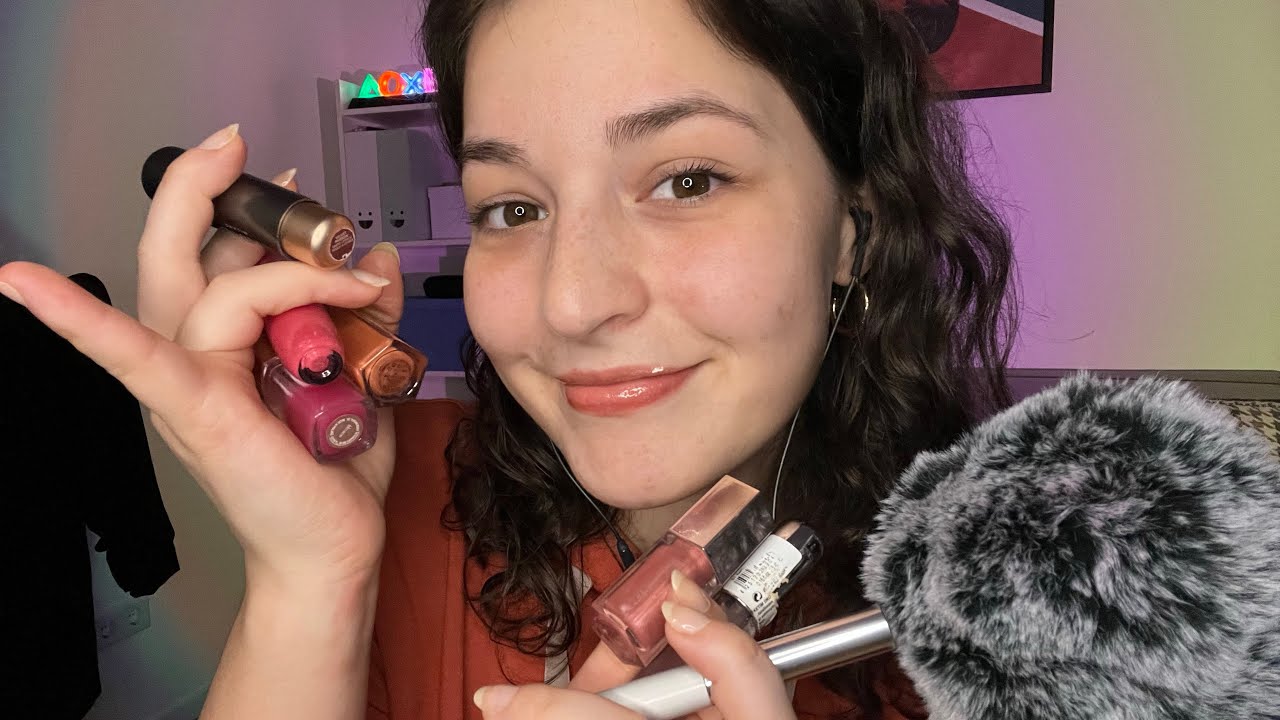 Türkçe ASMR | Yavaş ve Yakın Fısıltıyla Sana Ruj & Lipgloss Seçiyoruz 🫶✨ + Spit Painting