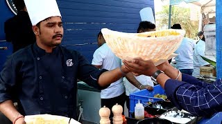 Karari Roti Making at Food Festival -  Crispy Karari Roti  Video