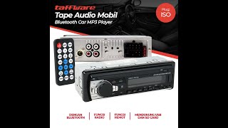 Tape Audio Mobil Bluetooth Car MP3 Player - JSD-530 - Black