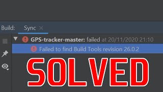 Solved How To Solve Failed To Find Build Tools Revision 26 0 2 Android Studio Youtube<script async src=