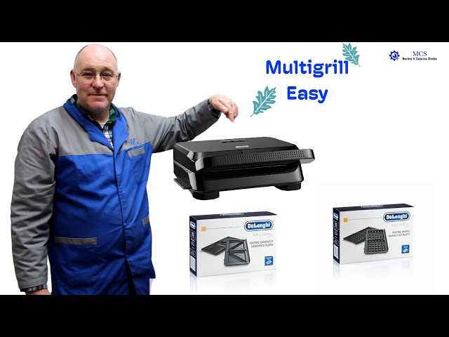 Multigrill Easy Delonghi SW12A - Grelhador placas amovíveis. - YouTube