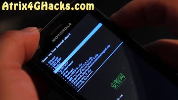 How to Install CWM for Rooted Atrix 4G! [UPDATE]