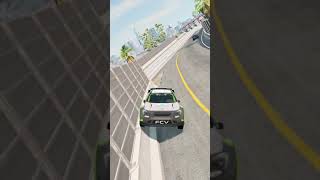 Еду по стене в BeamNG Drive