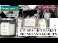 DIY SPA GIFT BASKET | SELF~CARE  POUNDLAND GOODIES| IT'S A COLLAB| Amanda Oak Ince