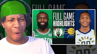 JAYLEN BROWN 40 PTS! Lvgit Reacts To CELTICS at PACERS | FULL GAME HIGHLIGHTS | January 8, 2024
