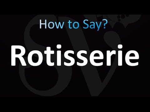 Rotisserie Definition Slang
