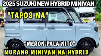 SUZUKI MAY MURANG HYBRID PALA NA MINIVAN SA HALAGANG 500K PLUS LANG HYBRID MINIVAN NA!!!