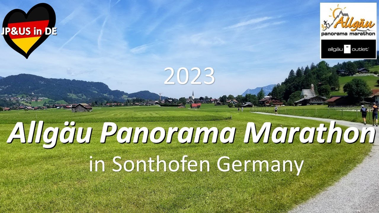 【Allgäu Panorama Marathon 2023】🇩🇪Ultra Trail Marathon in Sonthofen Germany / 70km 3119hm Challenge