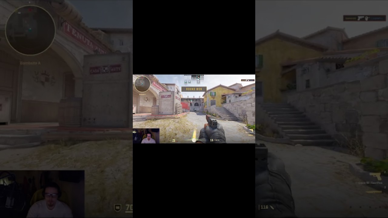 CS2 2 Glock Headshots On Inferno!