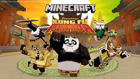 Kung Fu Panda | Minecraft DLC | Full Playthrough