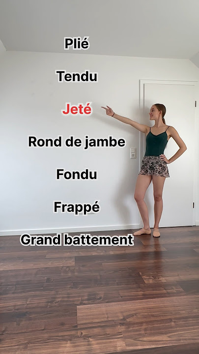 How to do JETÉ #shorts #ballet