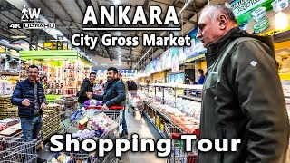 Ankara City Gross Markette Ramazan Alışverişi Kalabalığı!