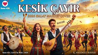 Kesi̇k Çayir - 2026 Halay Mashup Cover / Ankara Oyun Havası / Kaşık Havası / Suno Aix 2026 💃🎶