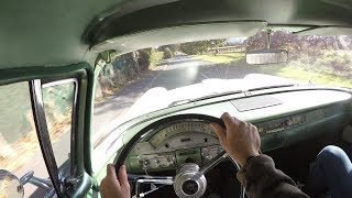 1958 Ford Ranchero 272 V8 5-speed manual - POV TEST Drive