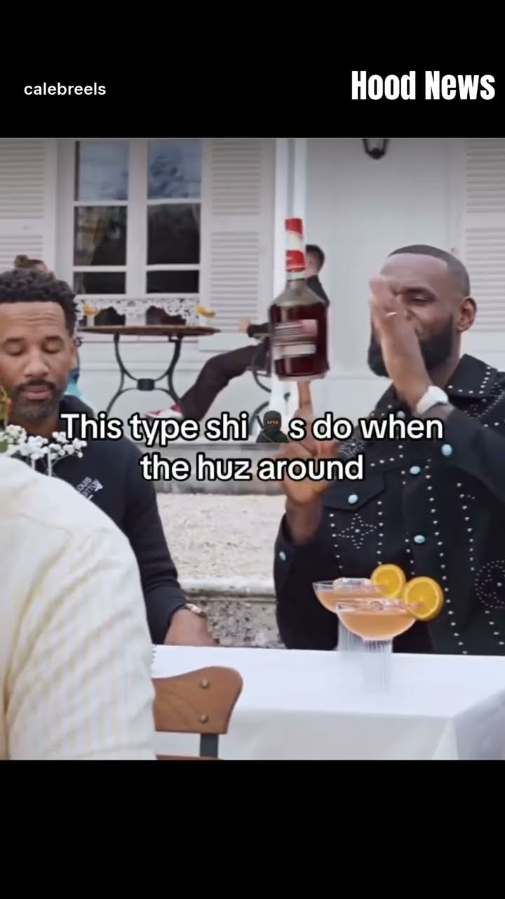 When the huz around #hoodnews #lebronjames #hennessey #tips #cheers #rizz #omg #how #wow #howto #wtf