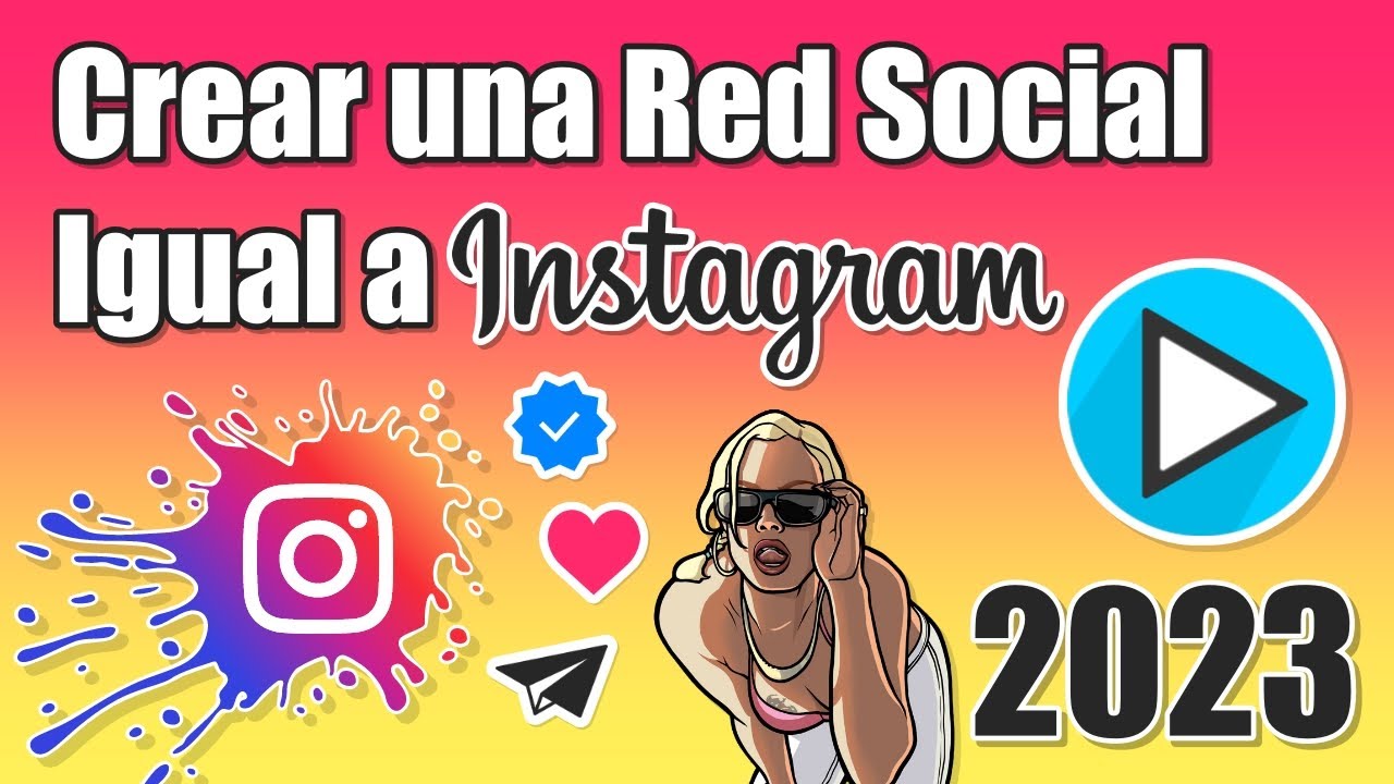⁣Cómo Crear Una Red Social Igual a Instagram | 2023 ✅