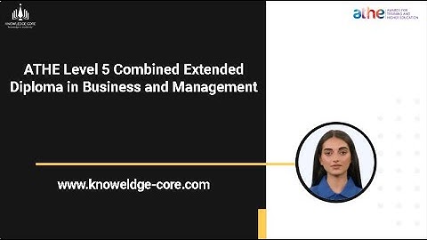 ATHE Level 4 & 5 Extended Combined Diploma in Business & Management