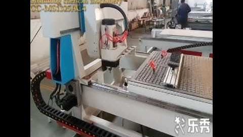 cnc woodworking  router machine with HSD9KW  rotary spindle