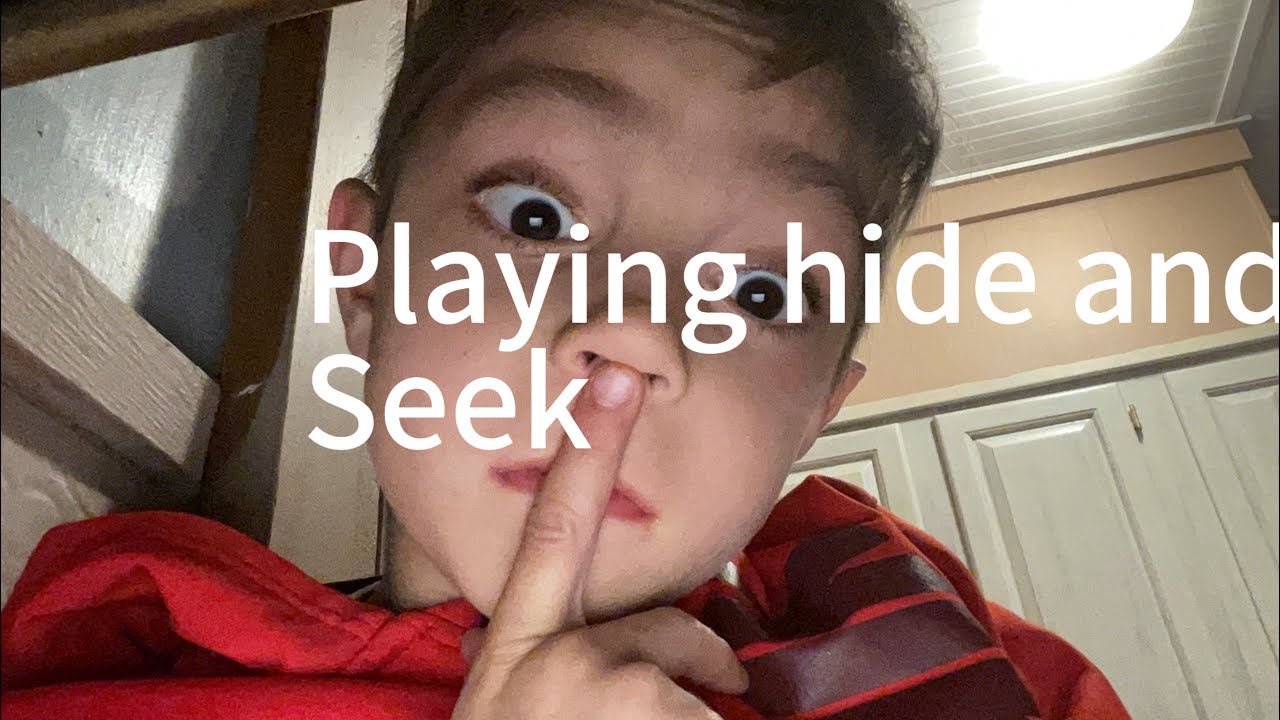 Playing hide and seek - YouTube