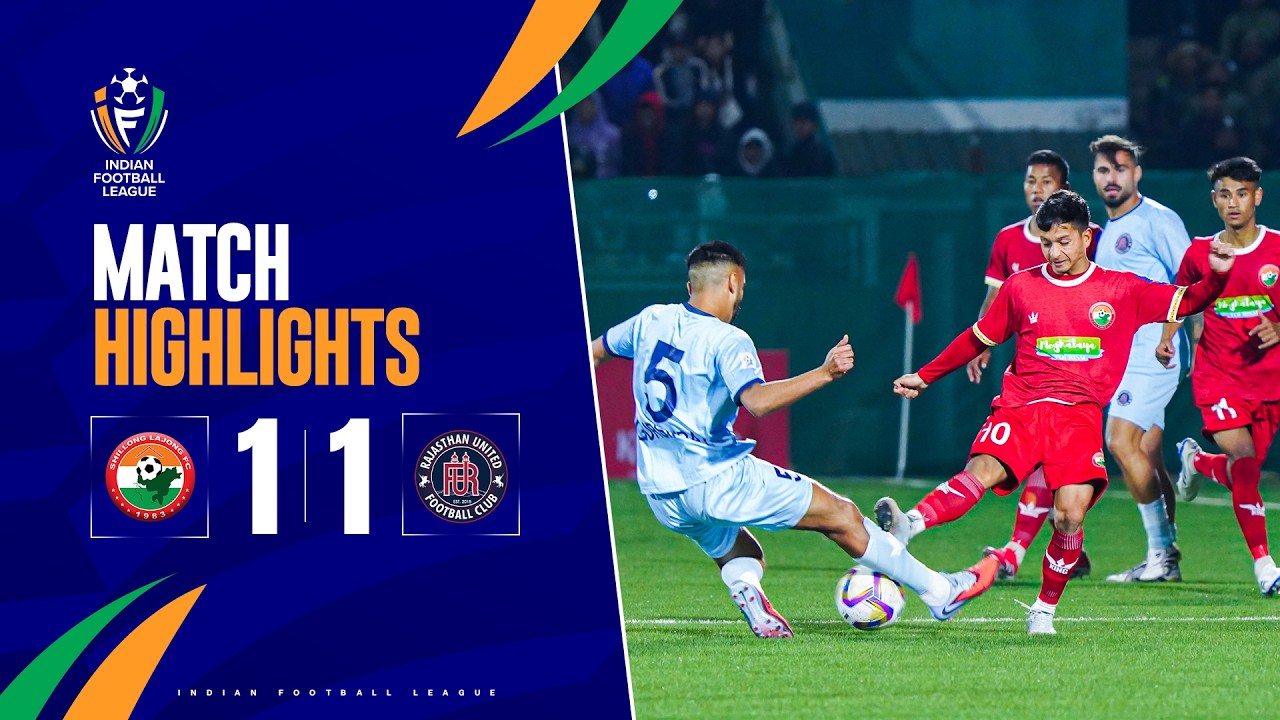 MW 1 Highlights | Shillong Lajong FC 1-1 Rajasthan United FC | Indian Football League 2025-26