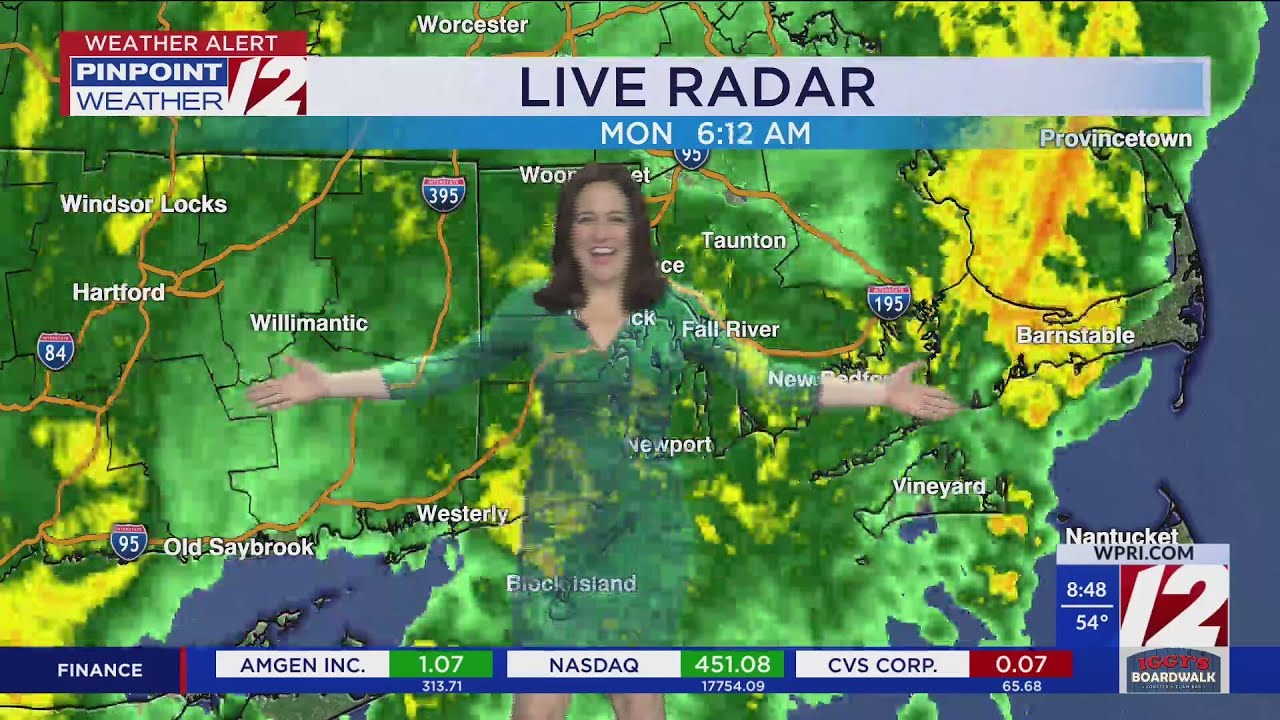 WPRI 12 Weather Forecast for 3/17/25: Heavy rain this morning, lighter ...
