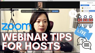 9 Zoom Webinar Tips and Tricks Every Host Should Know #feisworld #zoomwebinar