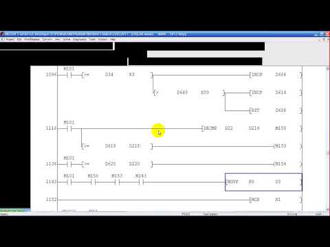 Video Tổng hợp các lập lệnh plc mitsubishi từ cơ bản đến... - YouTube