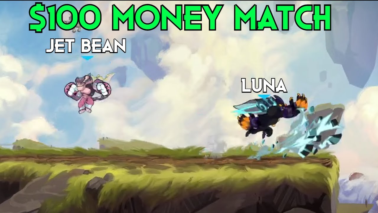 Luna vs Jet Bean - $100 Money Match - Pro Brawlhalla - 2022 - NA - Brawlhalla Show Match 
