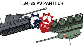 T-34/85 VS PANTHER 