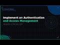 Implement an Authentication and Access Management solution | TechLab by Neeraj