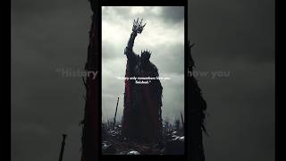 🔥 “History only remembers how you finished.”#motivation #warriors