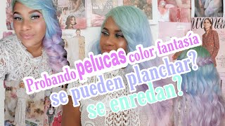 pelucas colores fantasía, son de buena calidad?