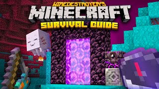 NETHER EXPLORATION - Tips & Tricks! | Wire's Minecraft Survival Guide